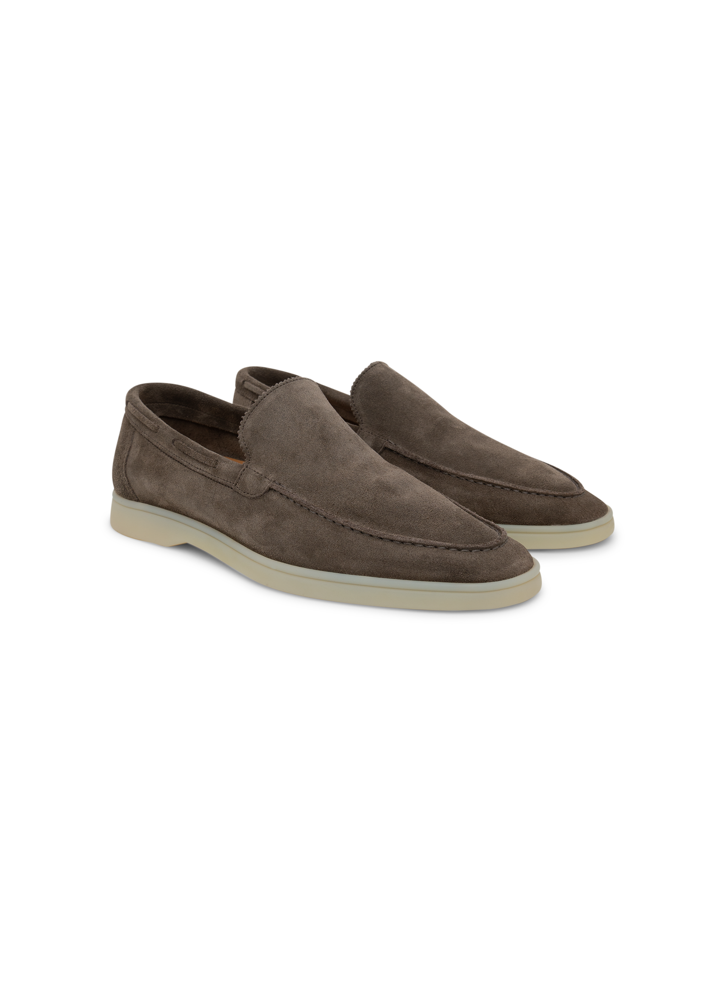 Loafers van suède | TAUPE GRIJS