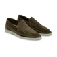 Loafers van suède | Olijf