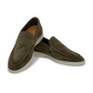 Loafers van suède | Olijf