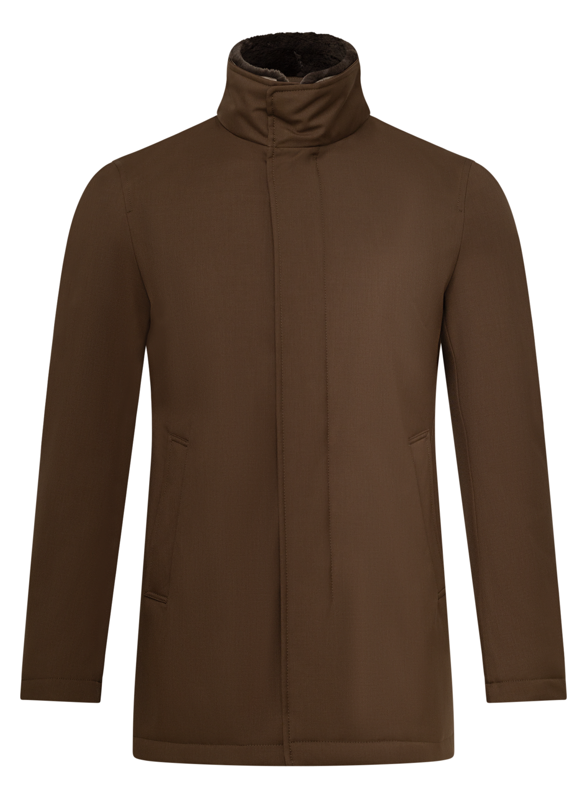 Waterafstontende jas | FULL_WIDTH | Bruin
