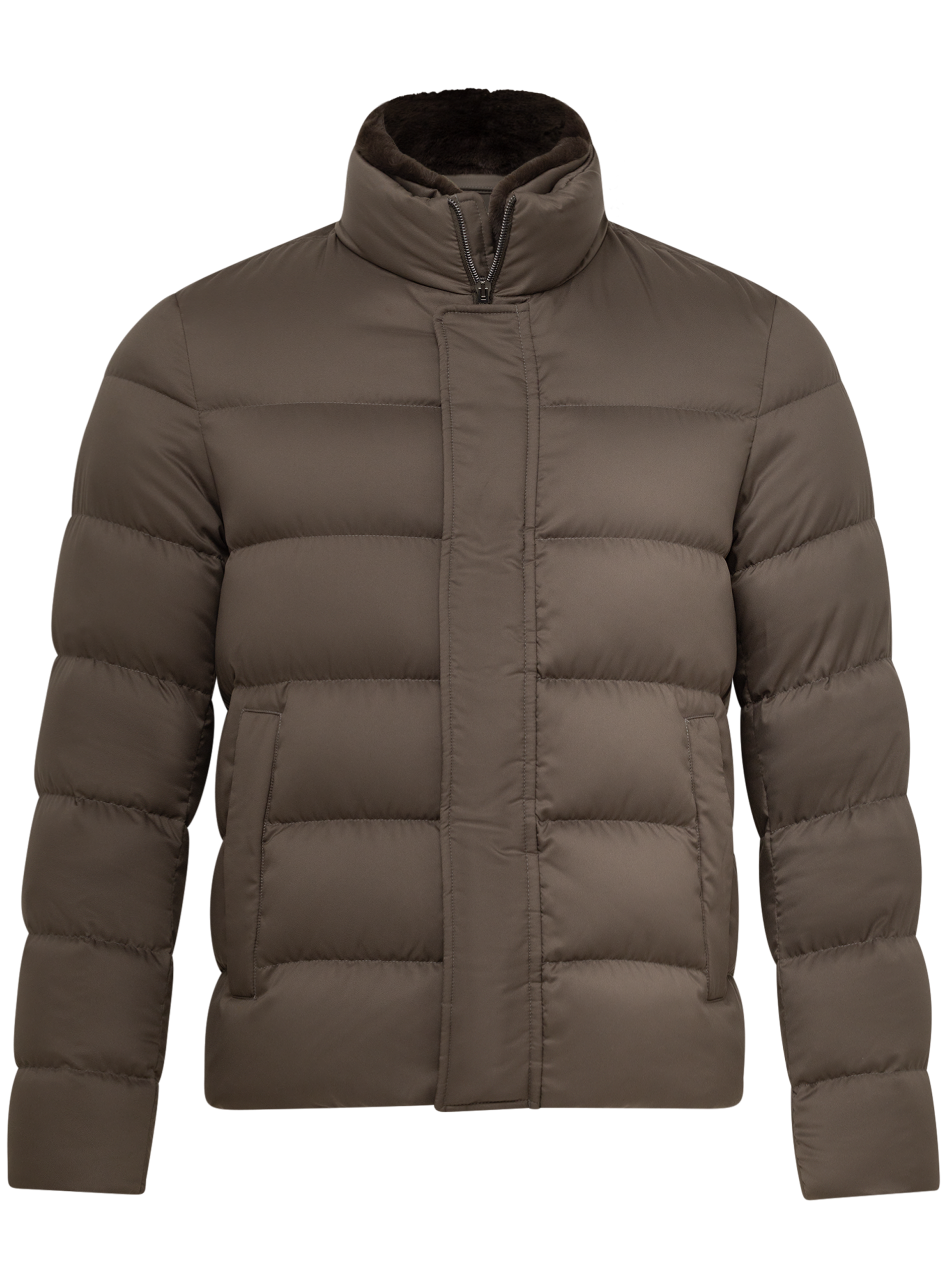 Waterafstotende jas | FULL_WIDTH | TAUPE