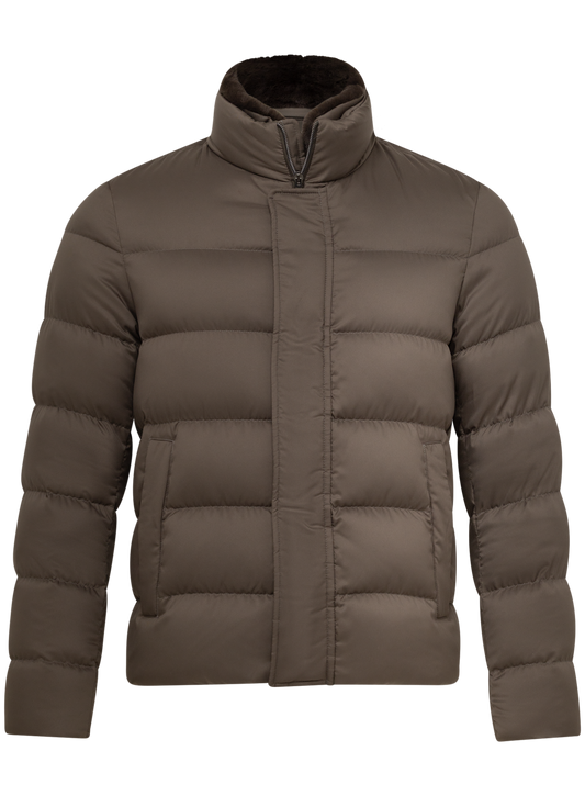 Waterafstotende jas | FULL_WIDTH | TAUPE