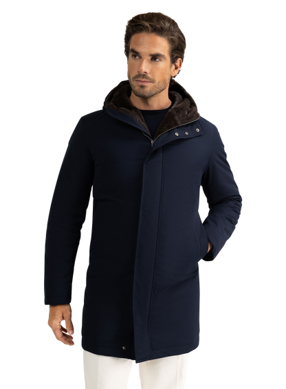 Waterafstotende jas | BLUE NAVY