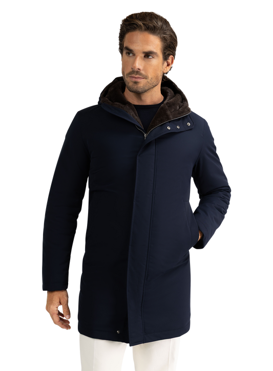 Waterafstotende jas | BLUE NAVY