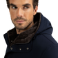 Waterafstotende jas | FULL_WIDTH | BLUE NAVY
