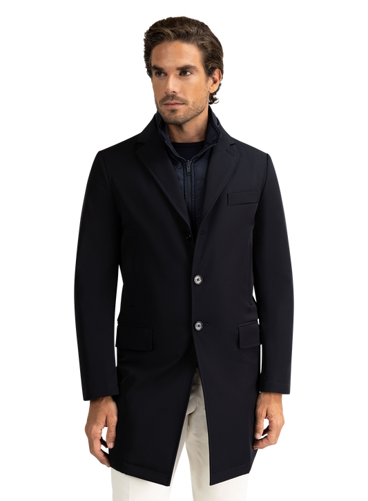 Double coat | BLUE NAVY