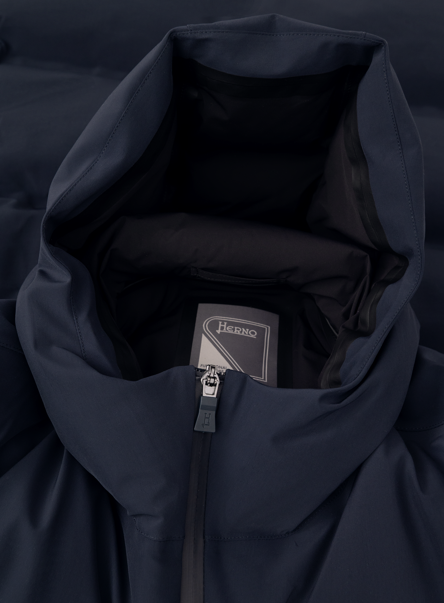 Waterafstotende jas | FULL_WIDTH | BLUE NAVY