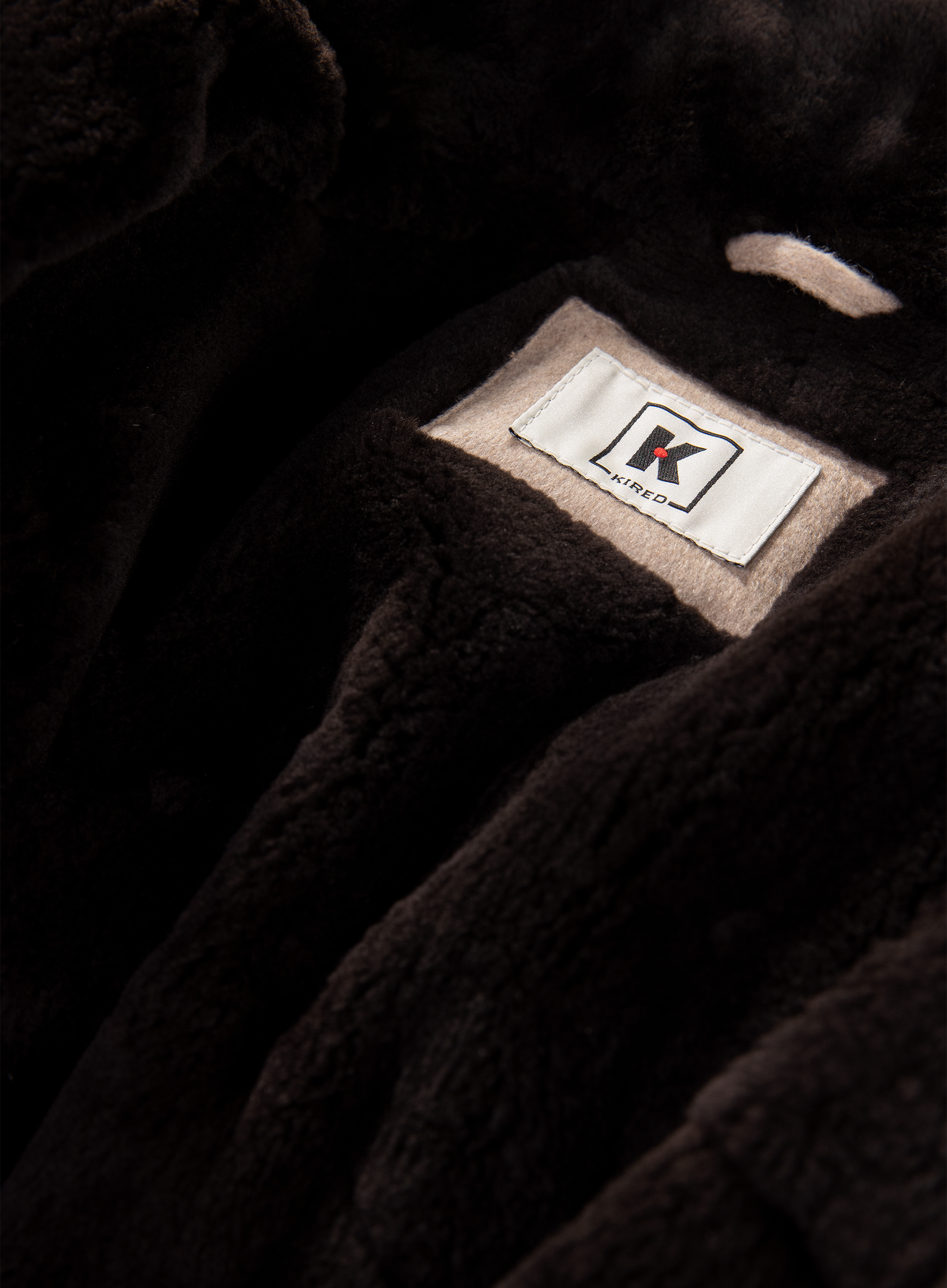 Kone jas van cashmere | FULL_WIDTH | Beige