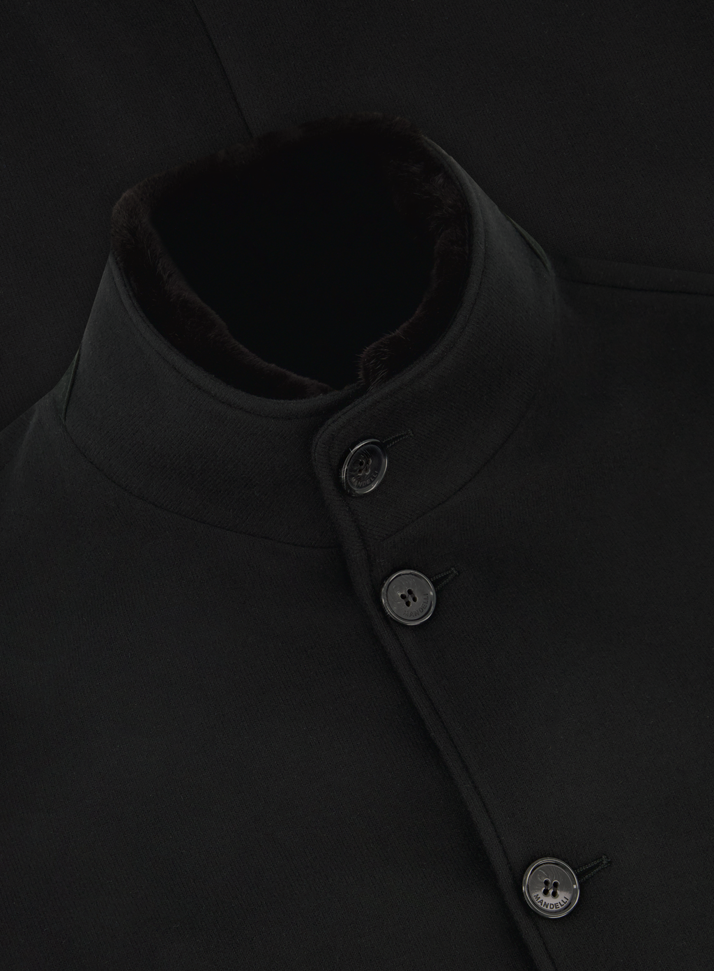 Mantel van cashmere | FULL_WIDTH | Zwart