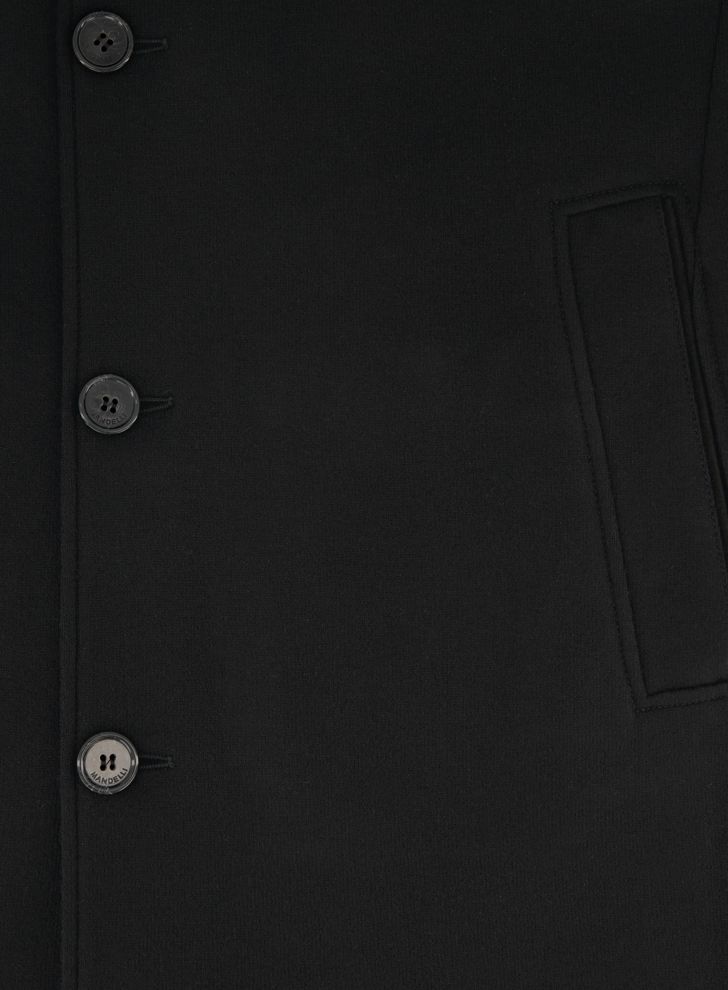 Mantel van cashmere | FULL_WIDTH | Zwart