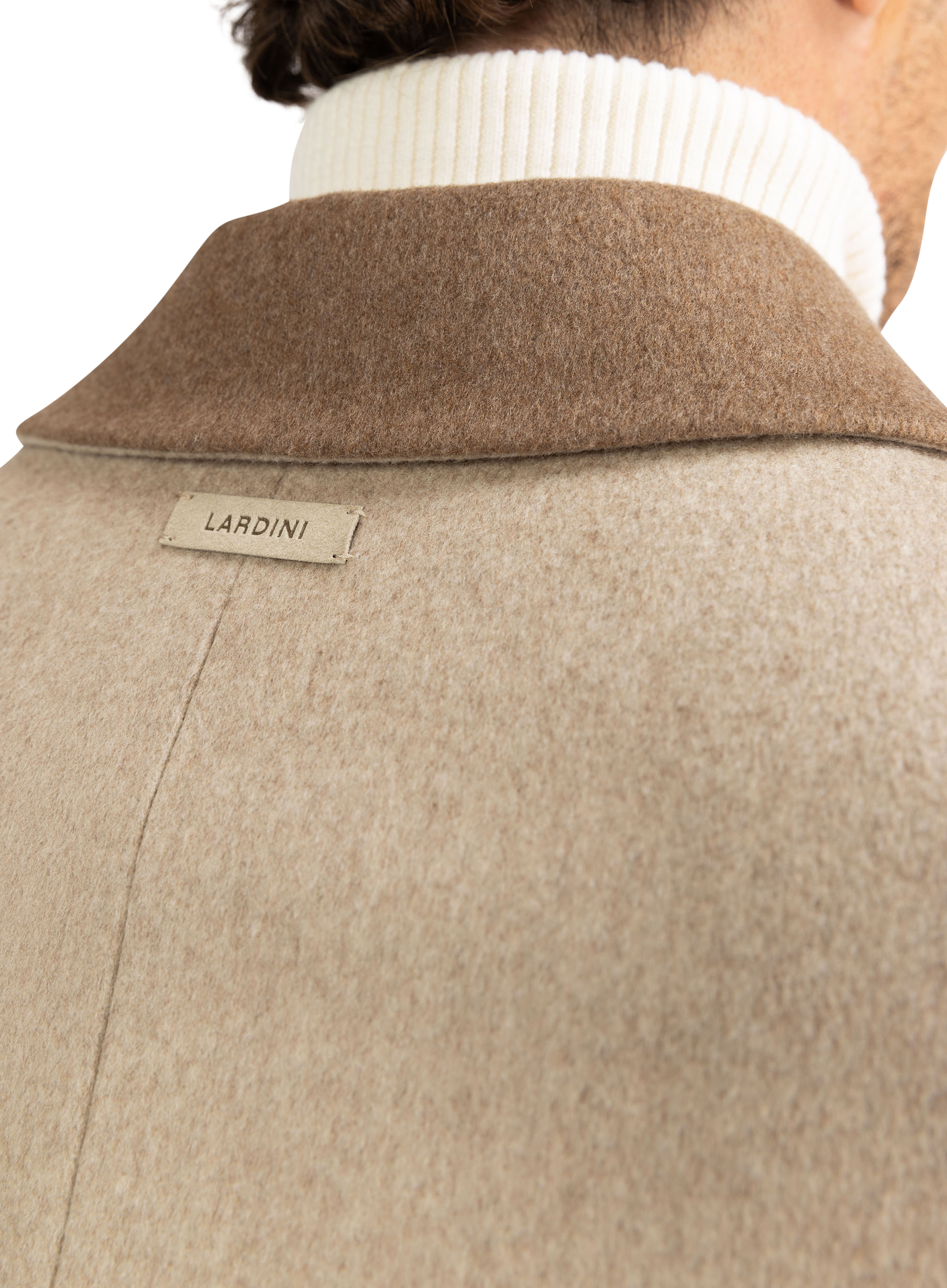 Jas van wol | FULL_WIDTH | Beige