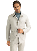 Overshirt van wol en cashmere | MODEL | FULL_WIDH | L.Grijs