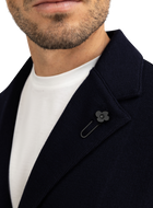 Knitted jasje van wol | FULL_WIDTH | BLUE NAVY