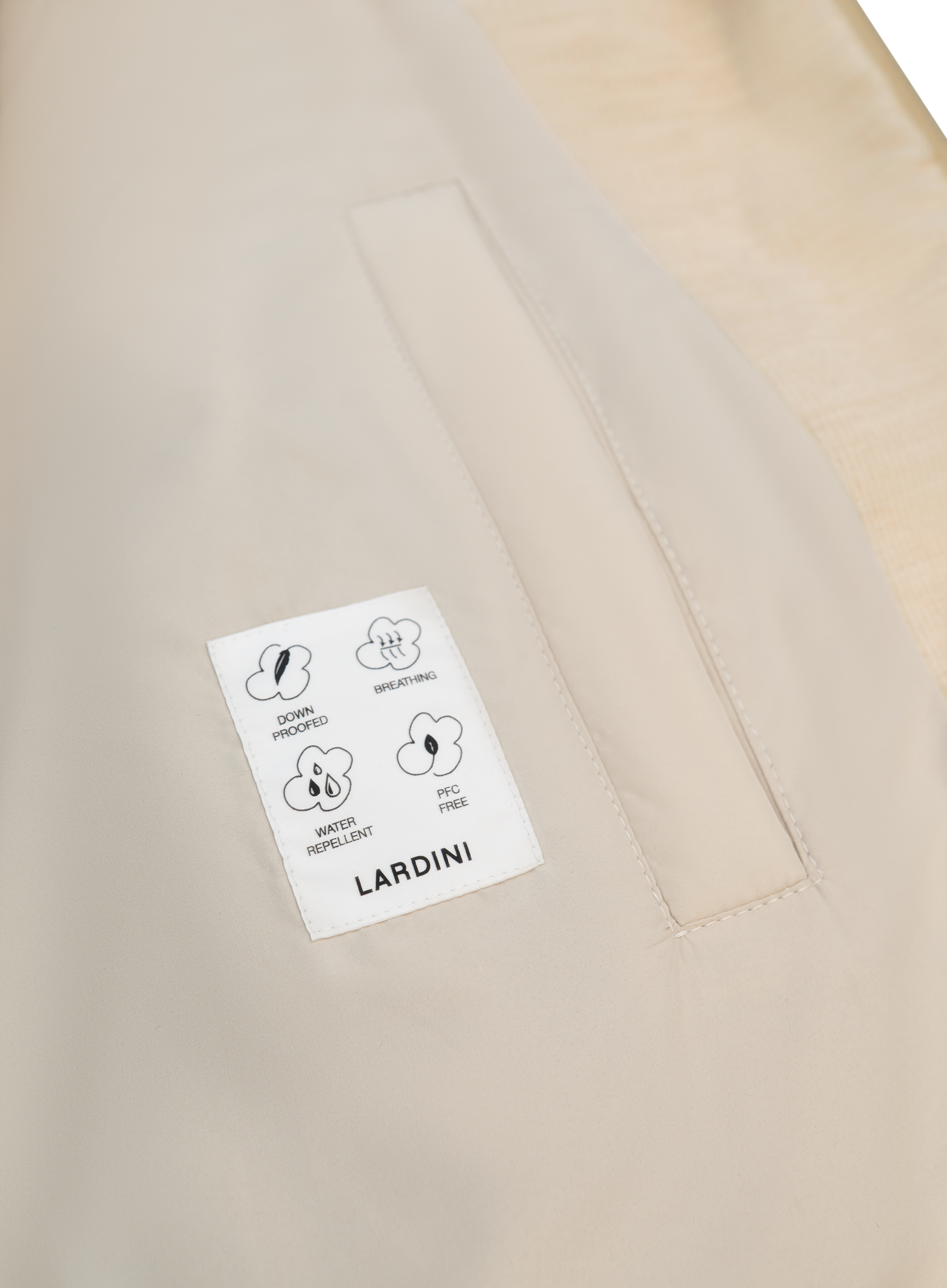 Corduroy jas met capuchon | FULL_WIDTH | Beige