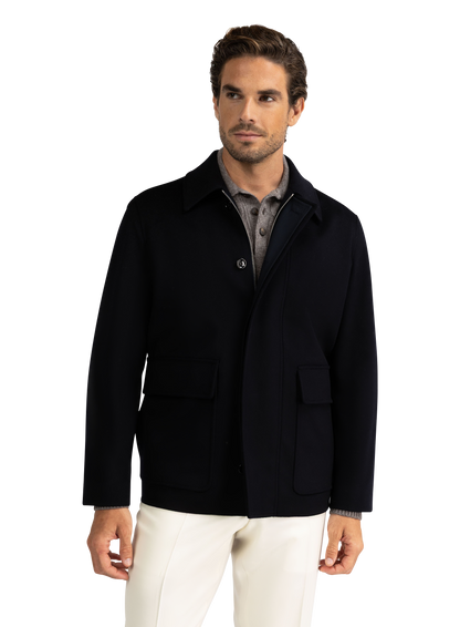 Jack van cashmere | BLUE NAVY