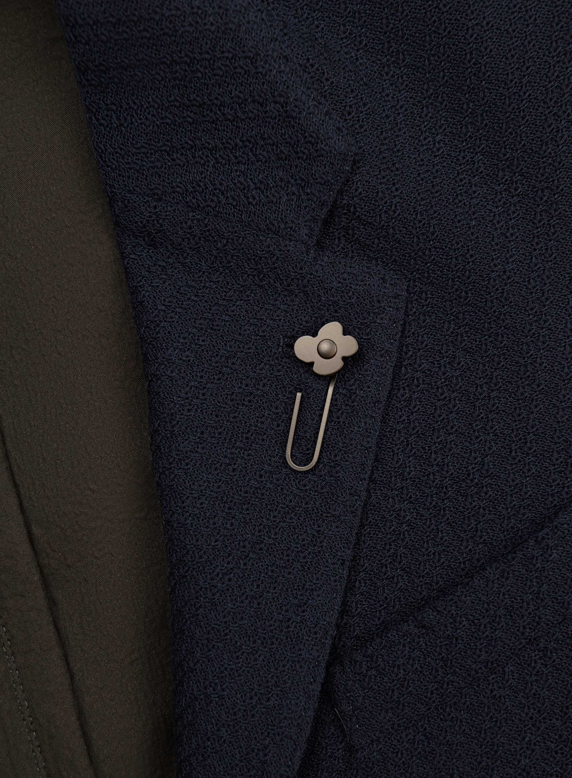 Jasje van wol en katoen | FULL_WIDTH | BLUE NAVY