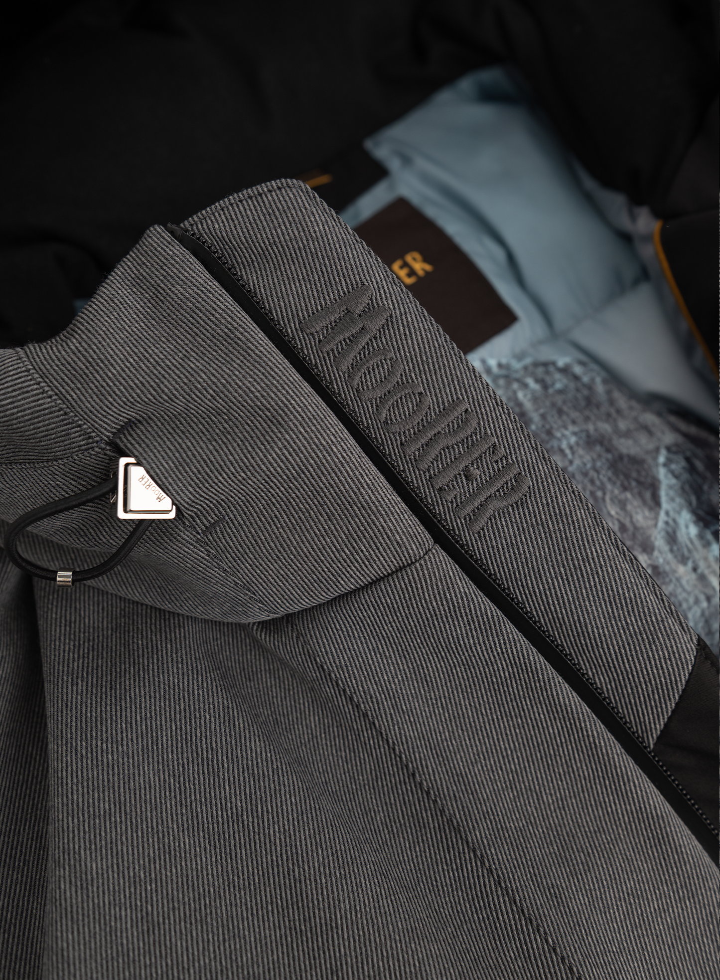 Technische ski-jas van wol