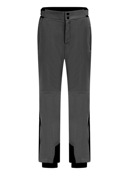 Technische ski-broek van wol | Antraciet