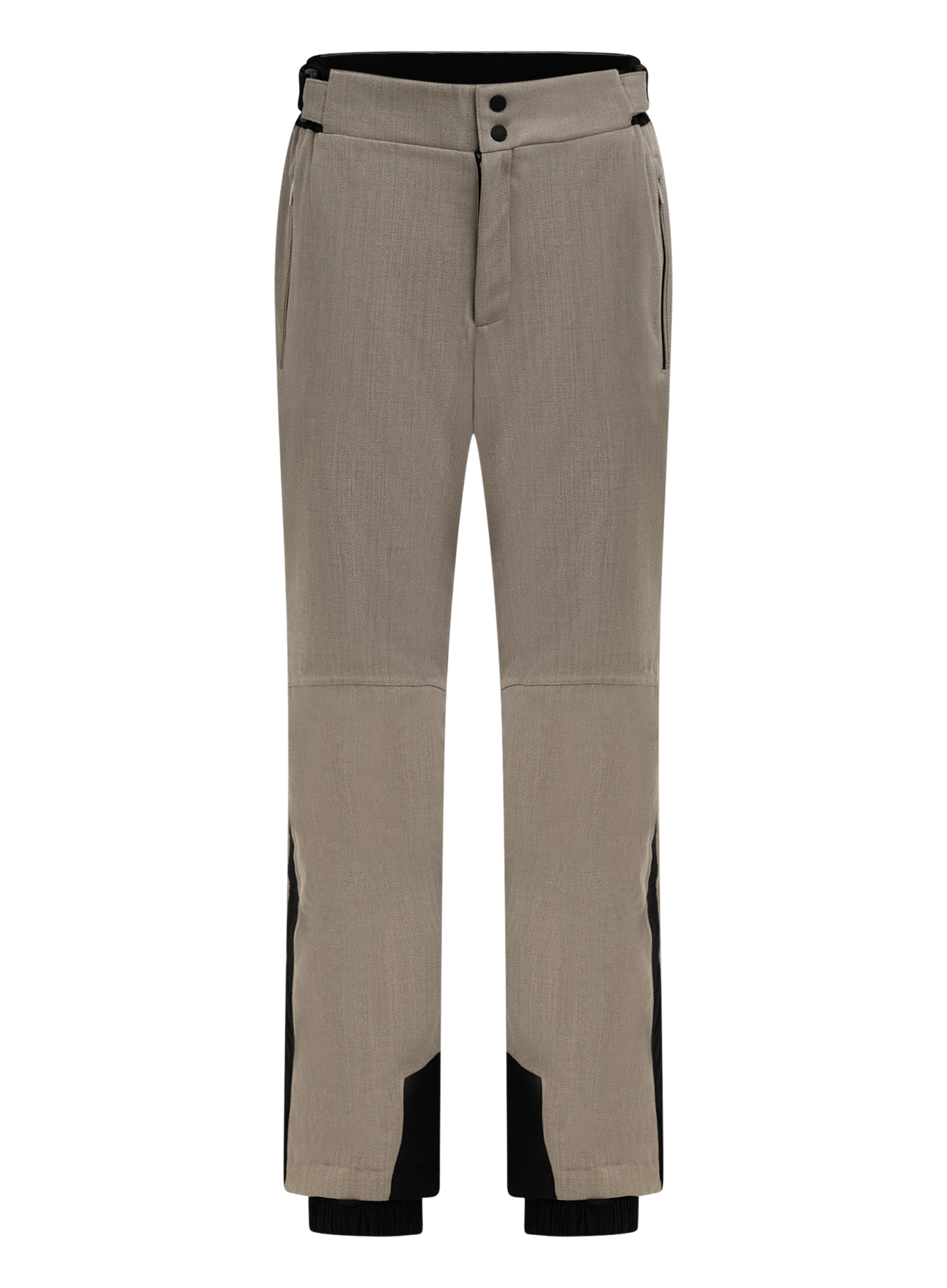 Technische ski-broek van wol | Beige