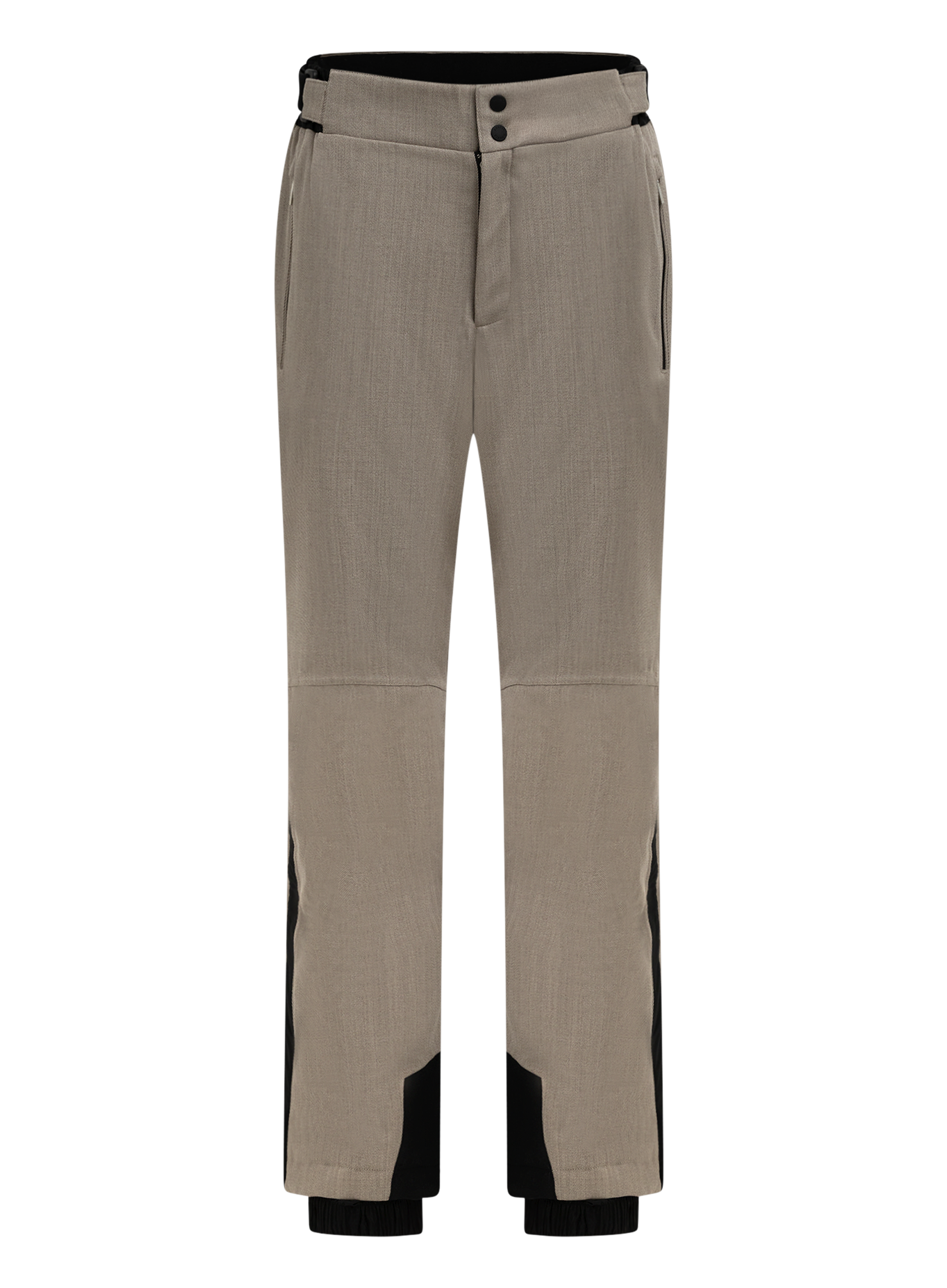 Technische ski-broek van wol | Beige