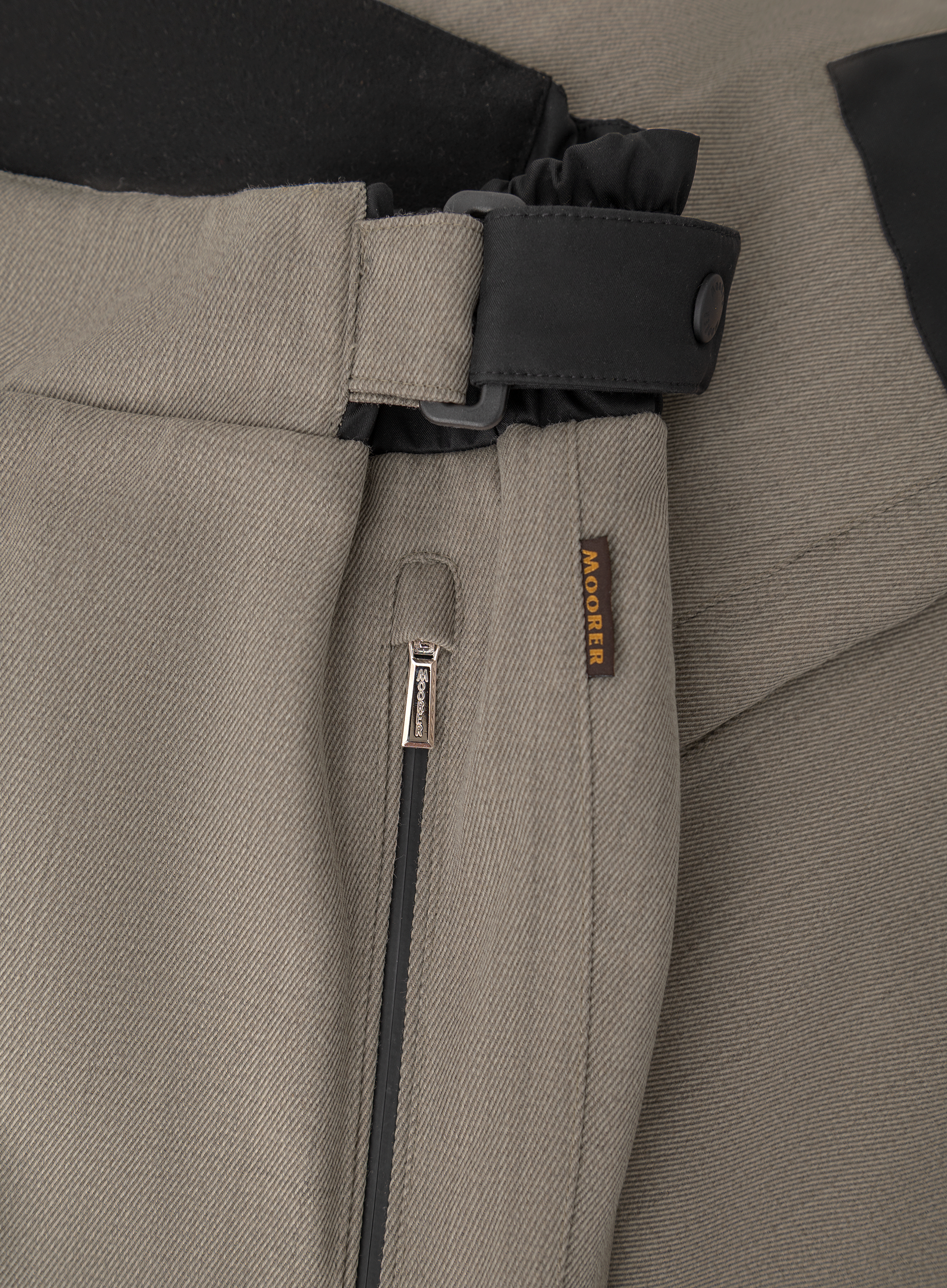 Technische ski-broek van wol | Beige