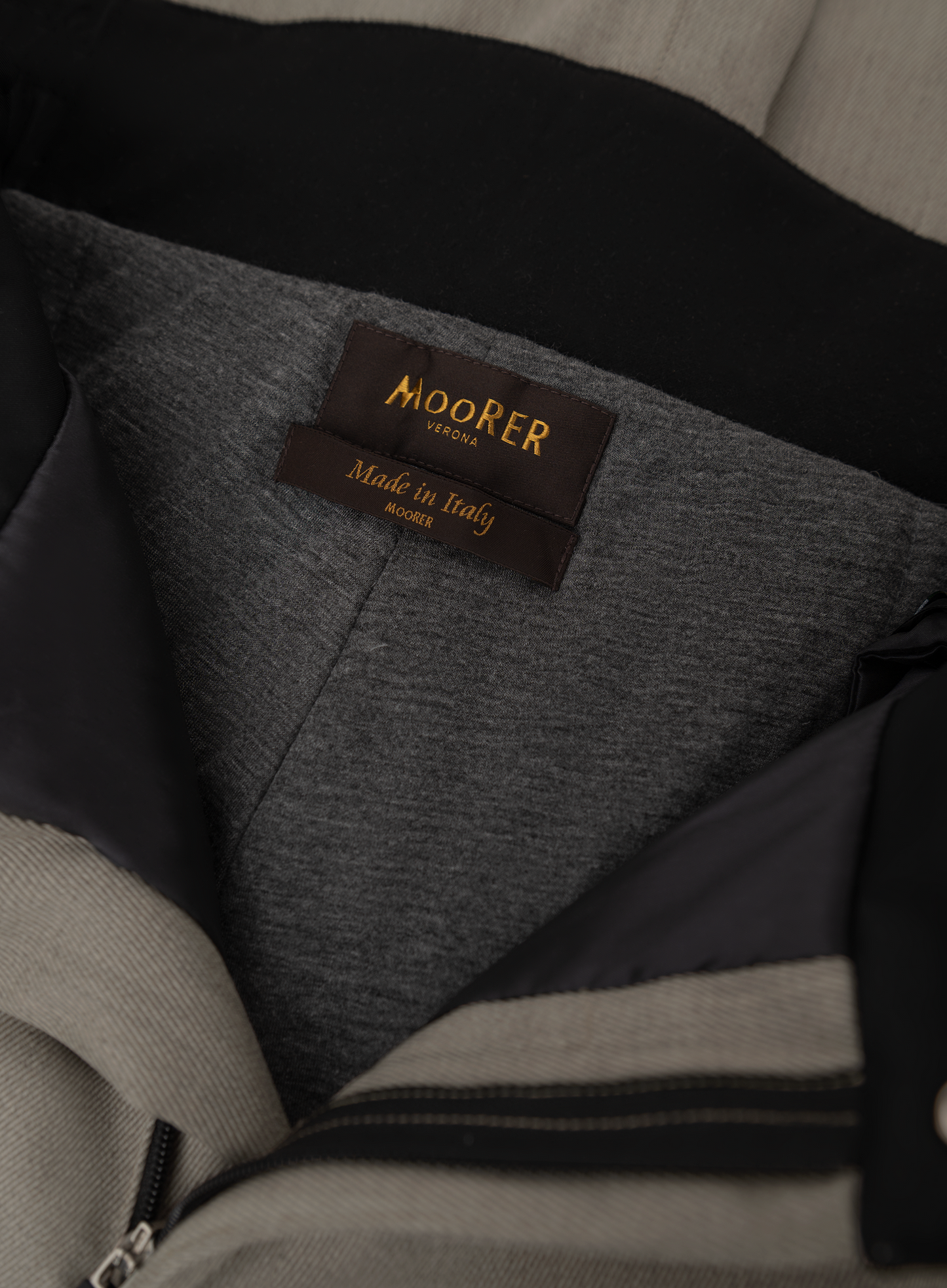 Technische ski-broek van wol | Beige