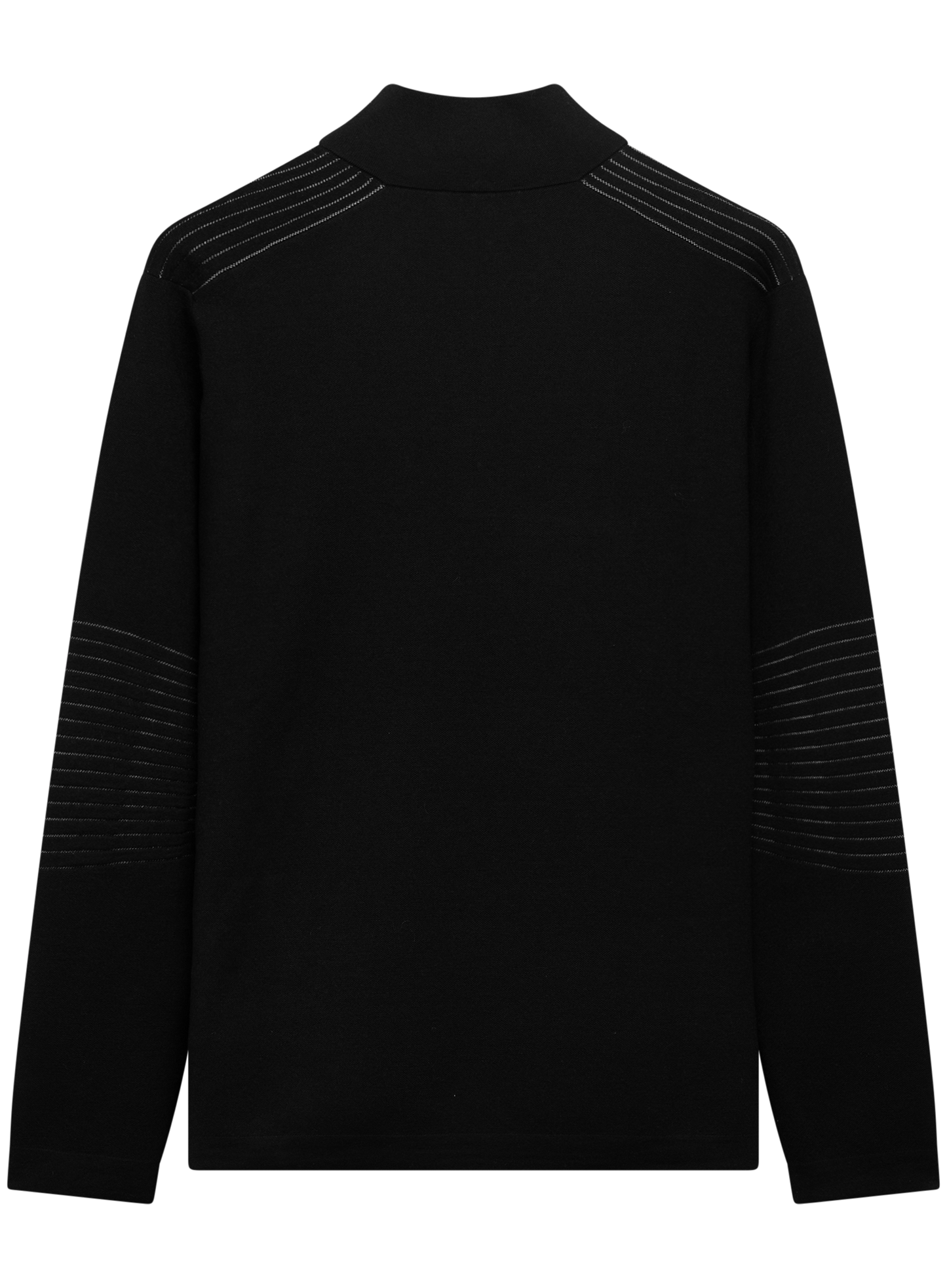 Half-zip trui van wol | FULL_WIDTH | Zwart