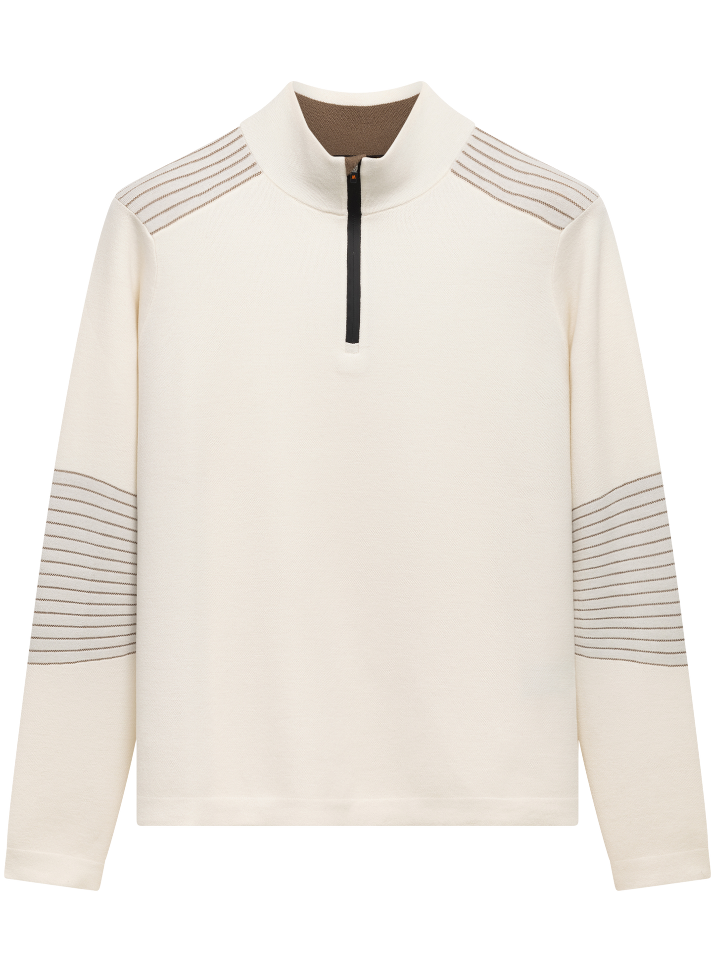 Half-zip trui van wol | FULL_WIDTH | Beige