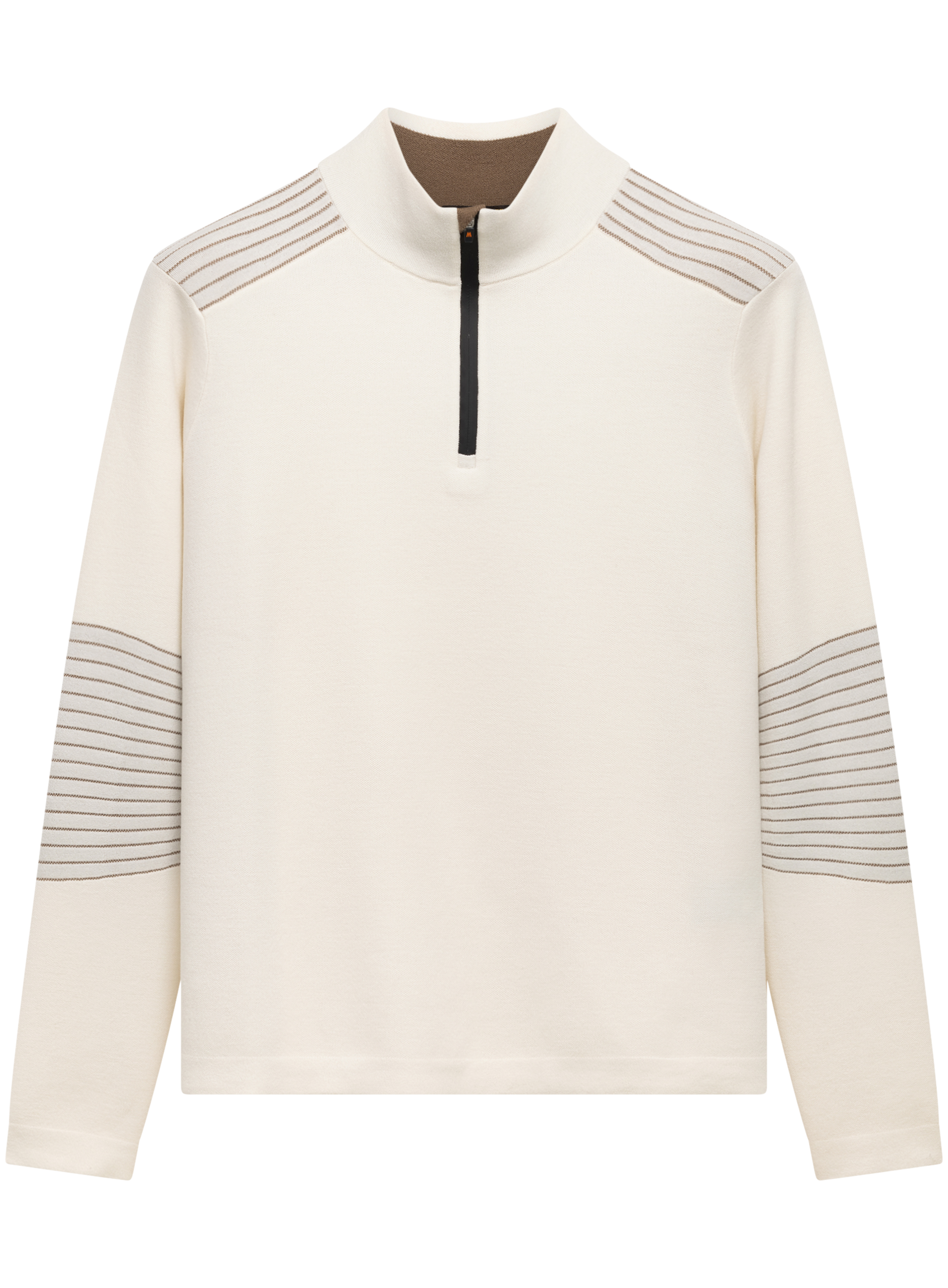 Half-zip trui van wol | FULL_WIDTH | Beige