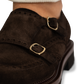 Dubbele gesp brogue-schoen | D.Bruin