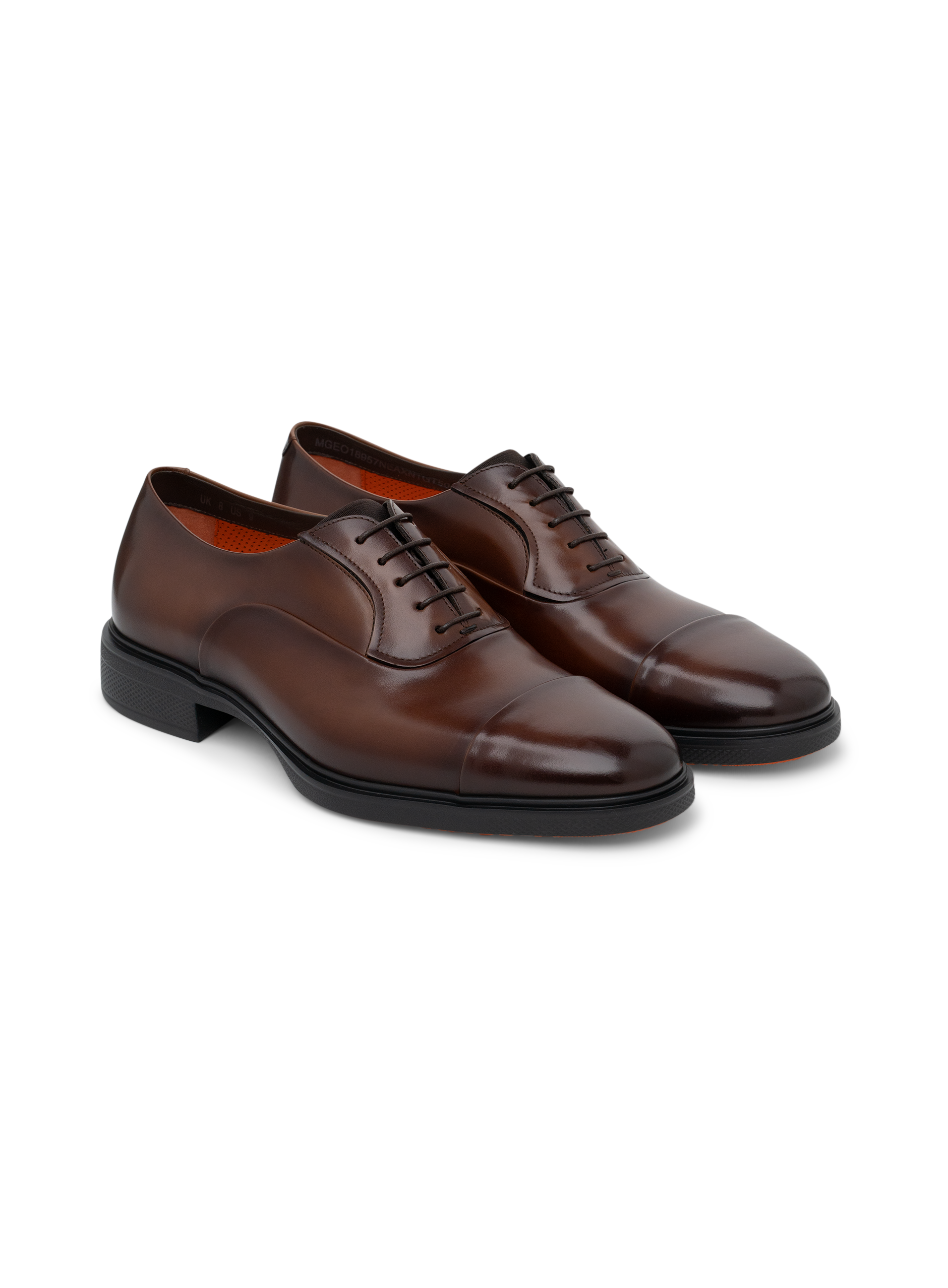 Veterschoenen van leer | D.Bruin