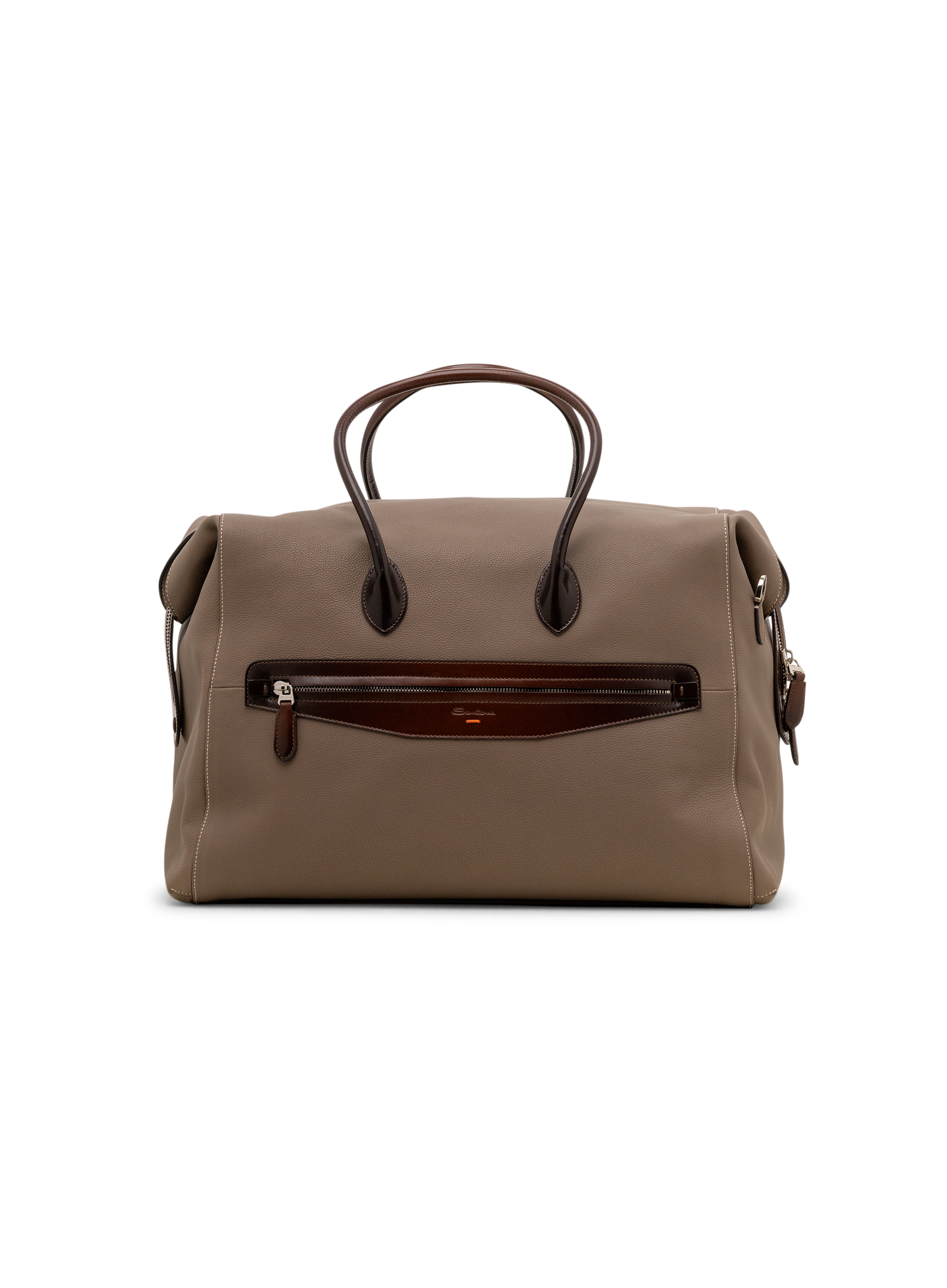 Weekendtas van leer | FULL_WIDTH | TAUPE