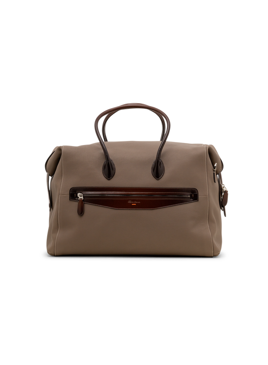 Weekendtas van leer | FULL_WIDTH | TAUPE