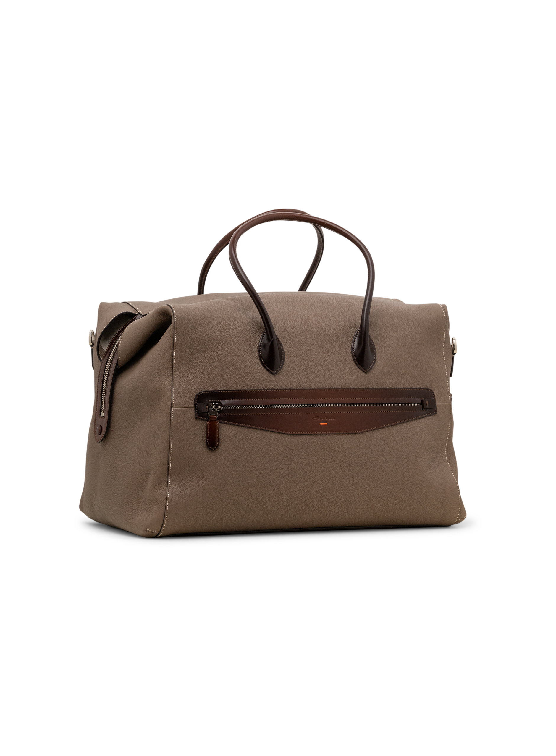 Weekendtas van leer | FULL_WIDTH | TAUPE