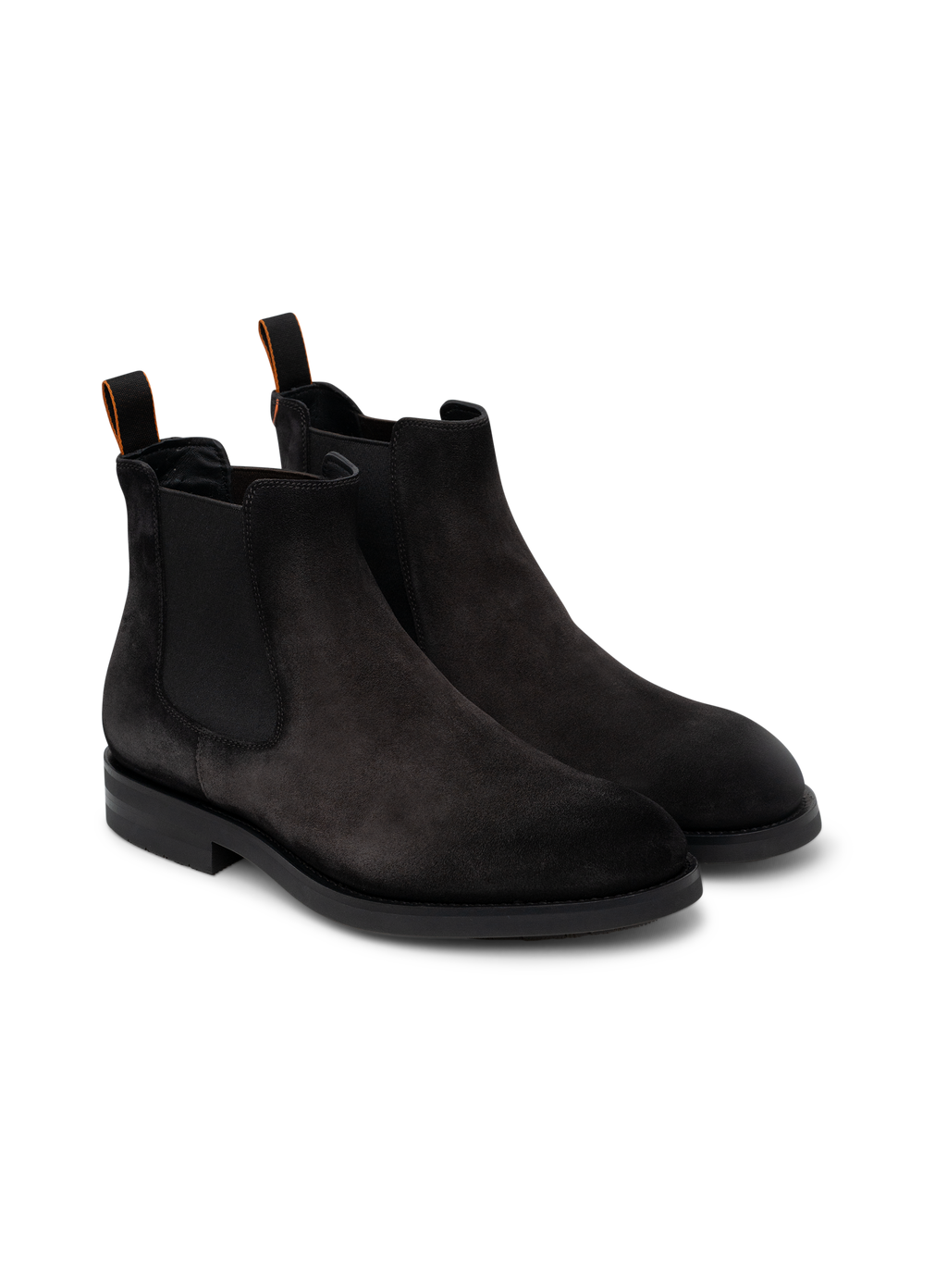 Chelsea boots van suède | Antraciet