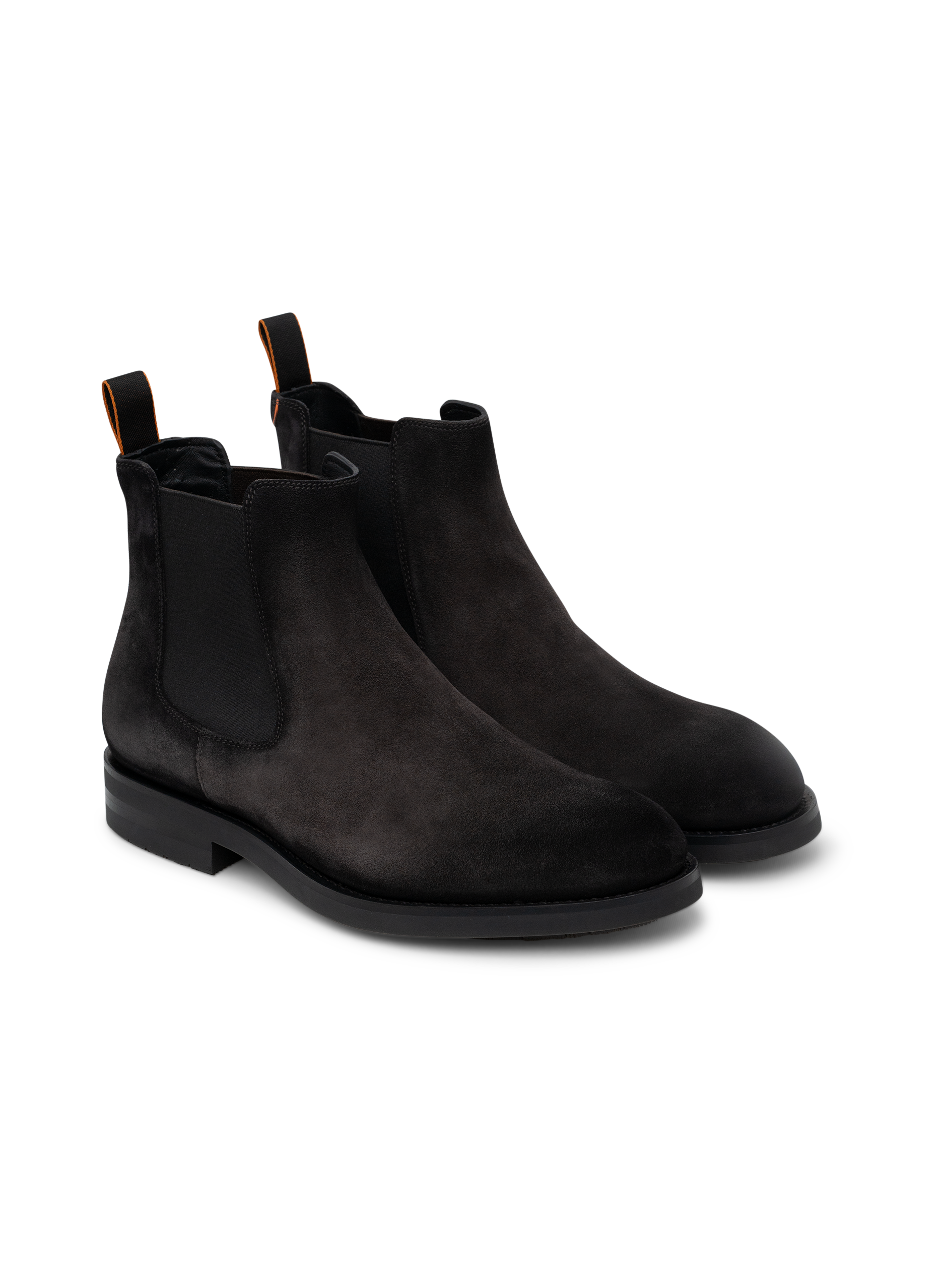 Chelsea boots van suède | Antraciet