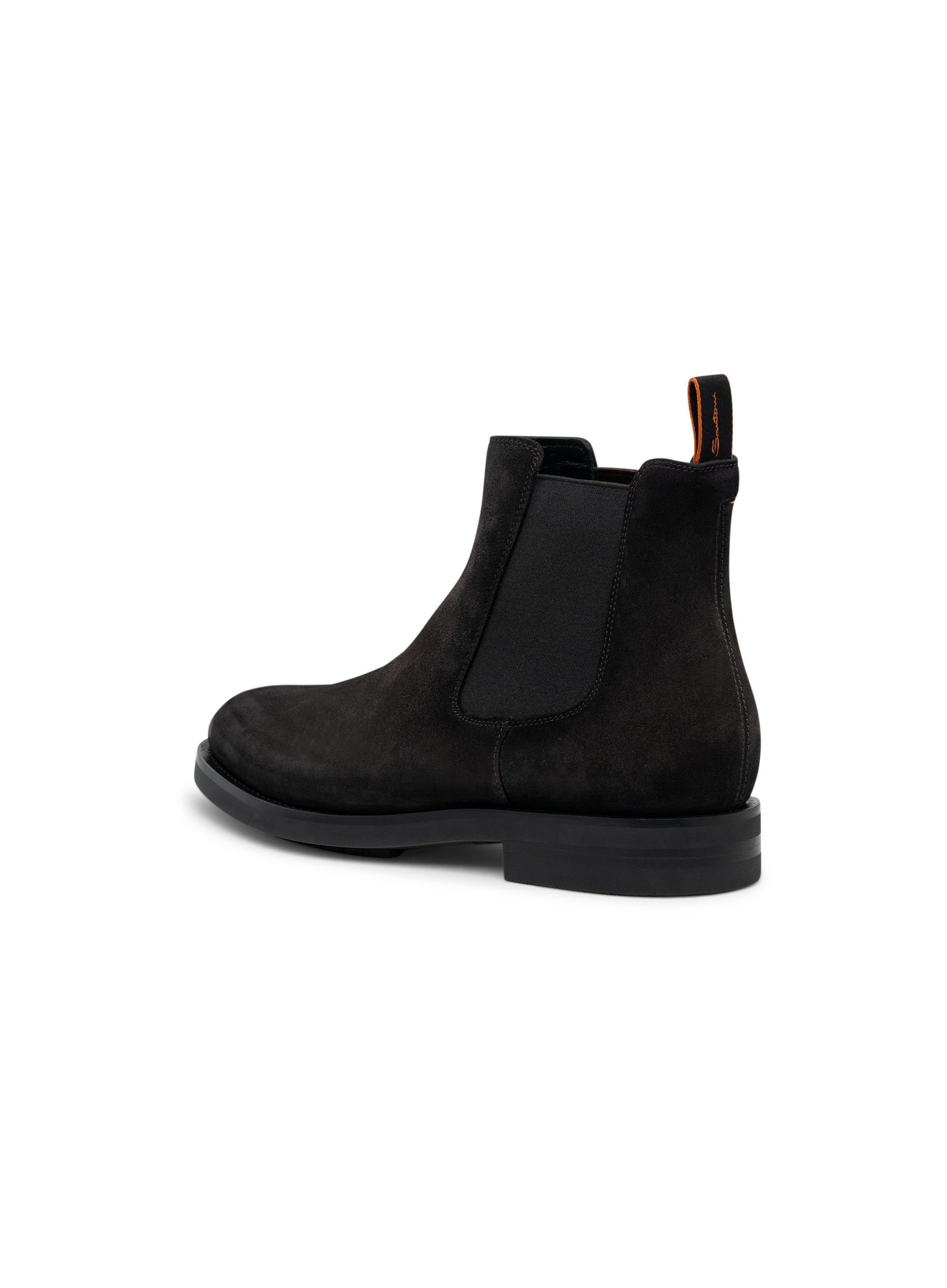 Chelsea boots van suède | Antraciet