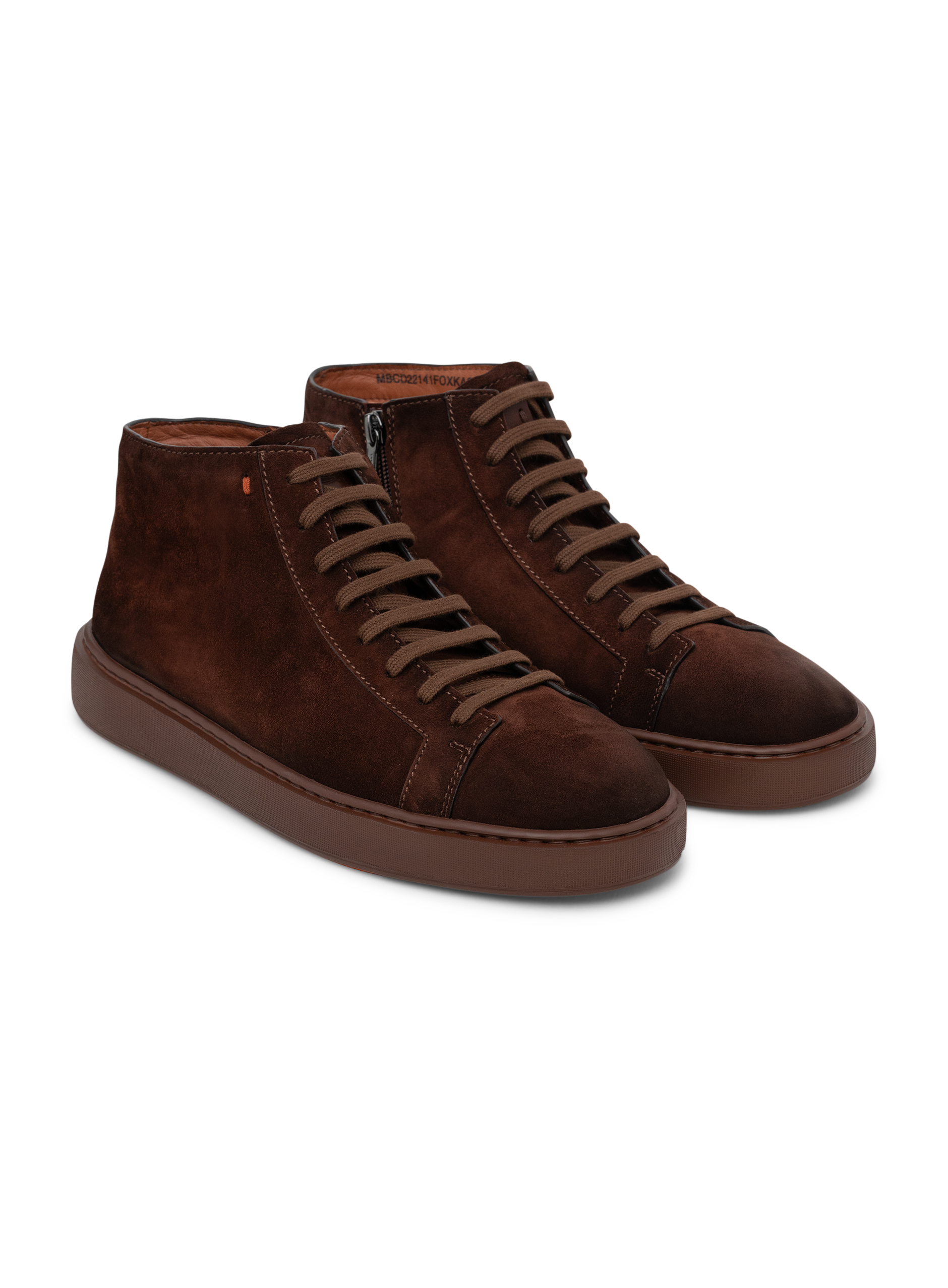 Sneakers van suède | DARK BORDEAUX