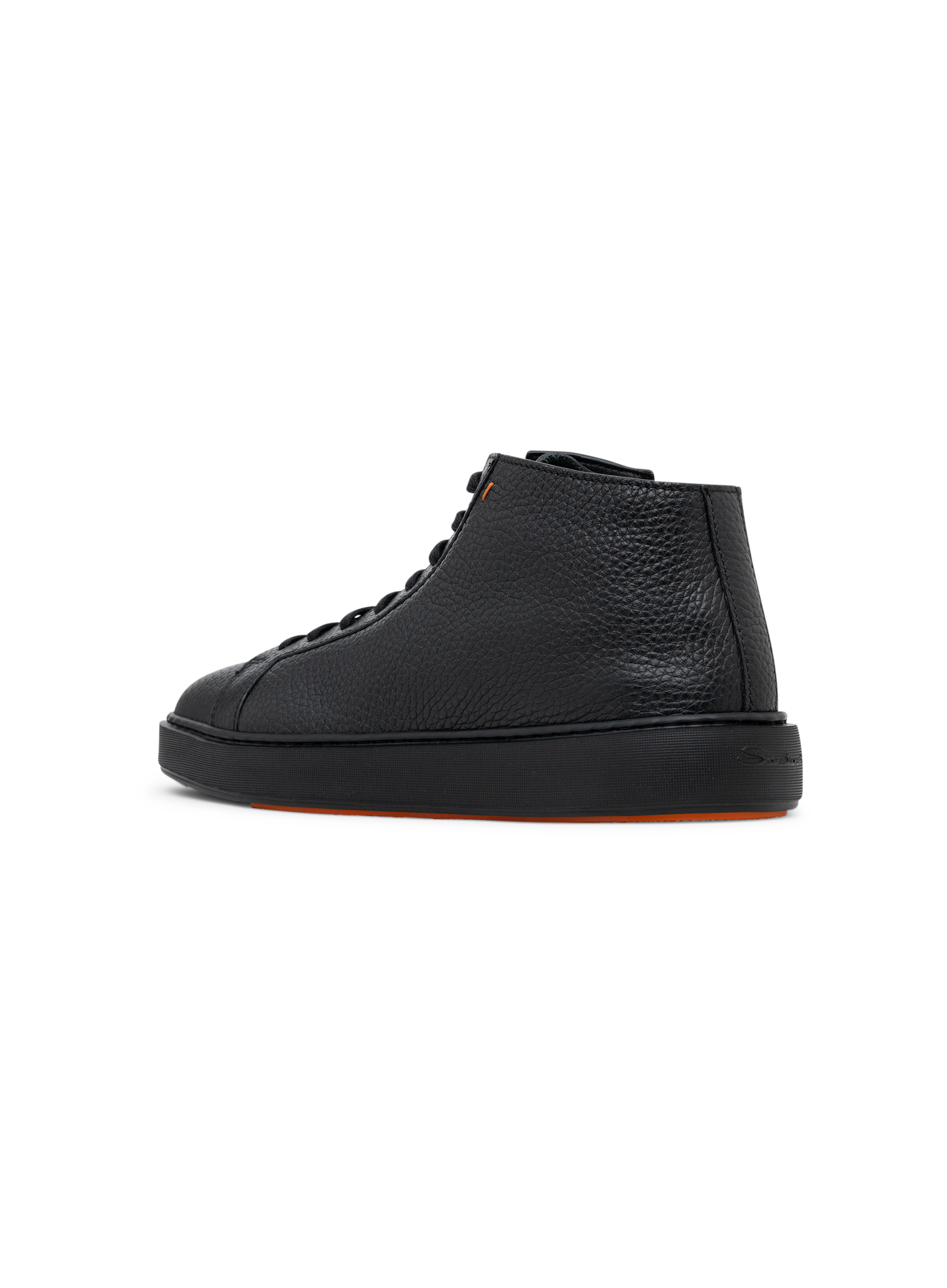 Sneakers van leer | Zwart