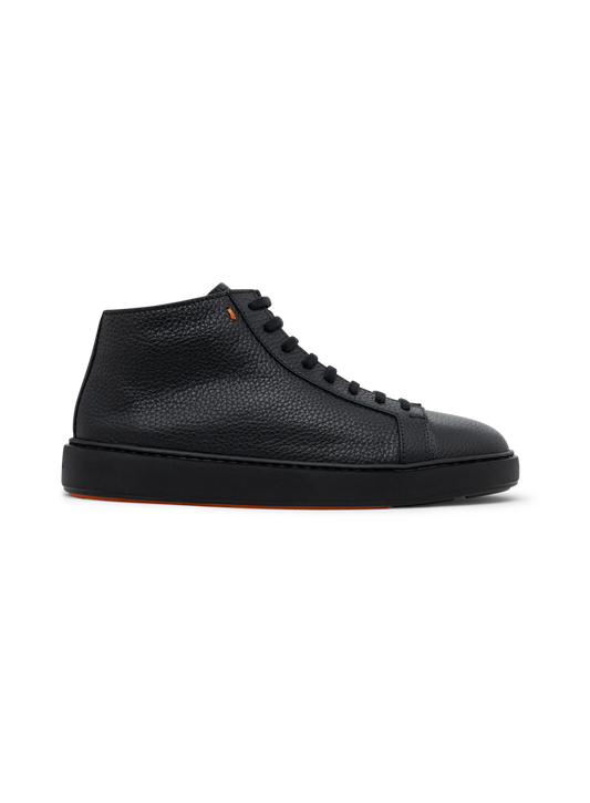 Sneakers van leer | Zwart