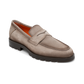 Penny loafers van suède | TAUPE