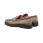 Penny loafers van suède | TAUPE
