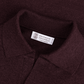 Buttonless polo van cashmere | FULL_WIDTH | DARK BORDEAUX