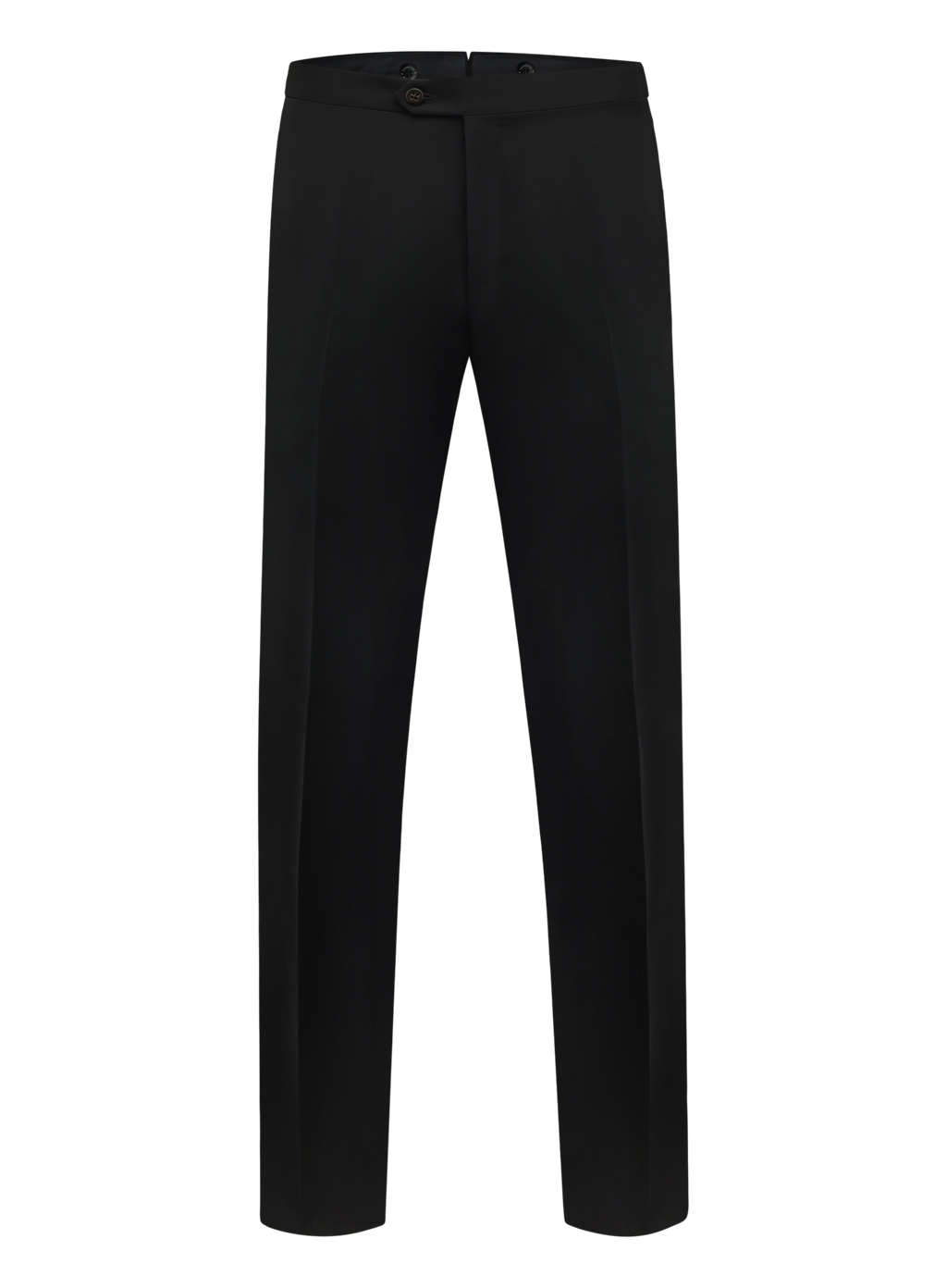 Smoking pantalon van scheerwol | Zwart