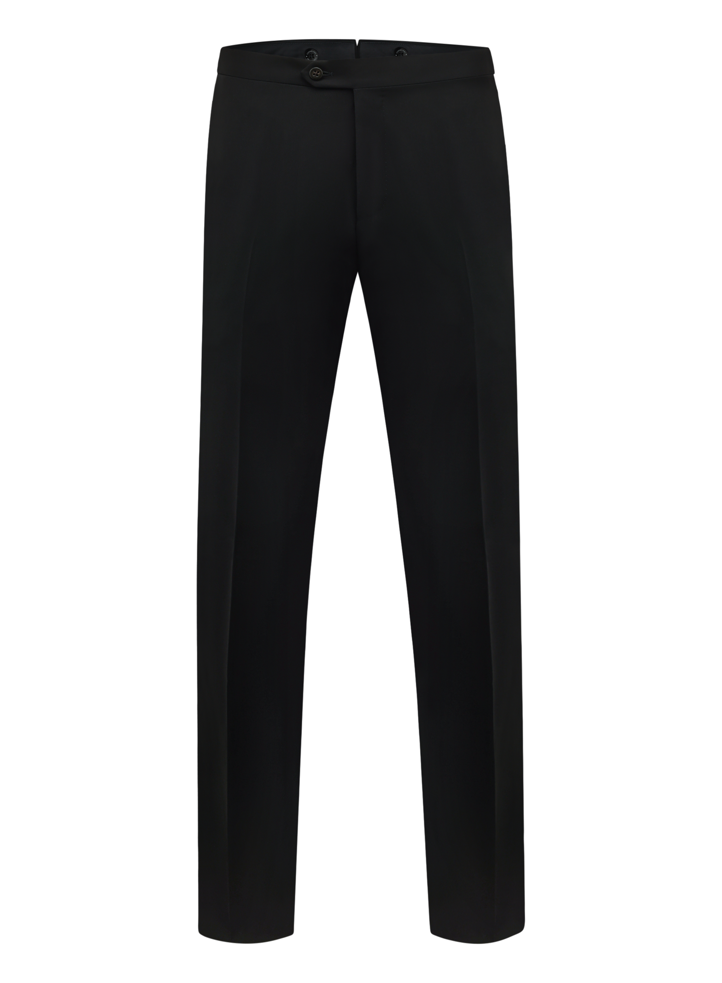 Smoking pantalon van scheerwol | Zwart