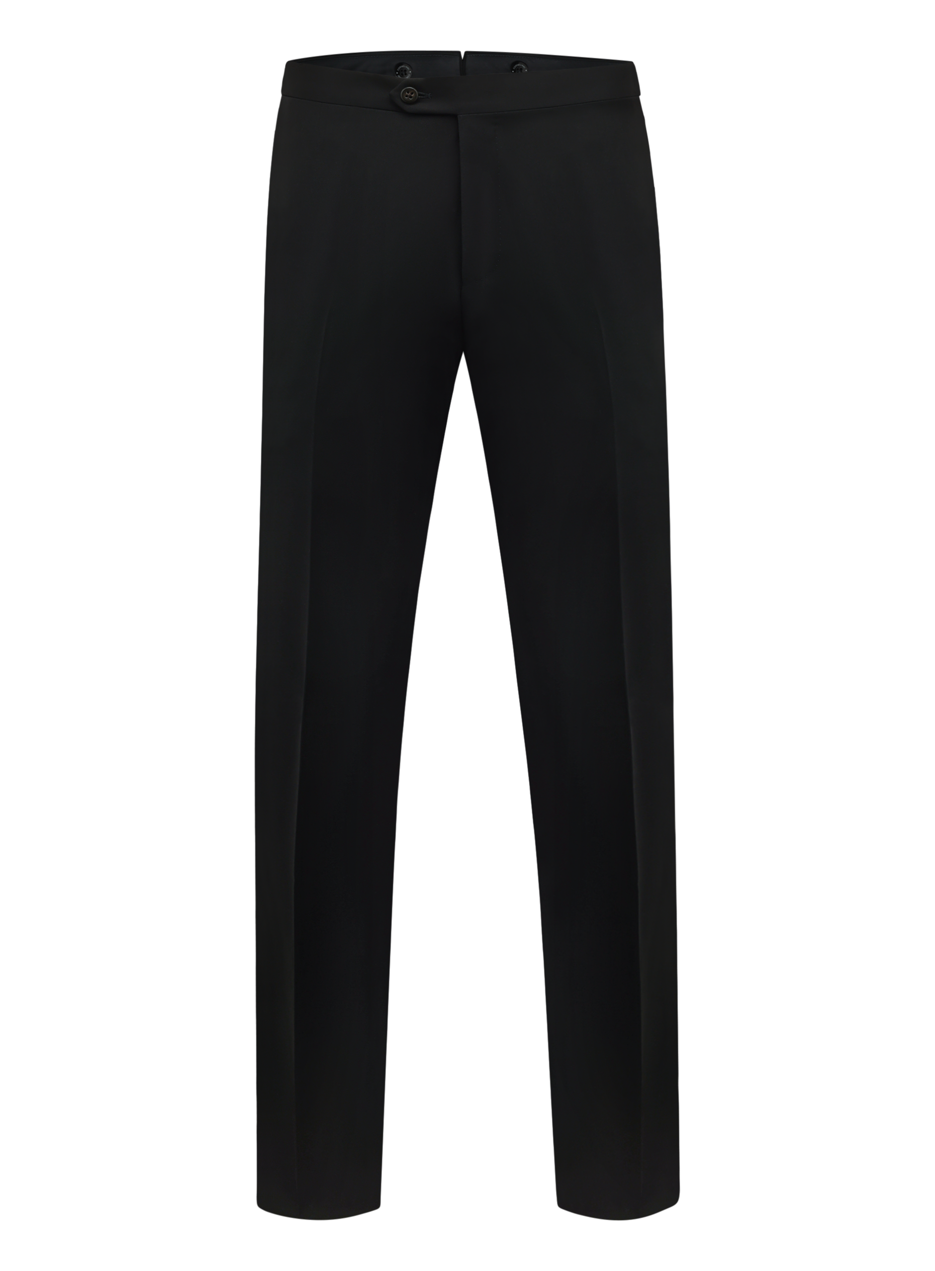 Smoking pantalon van scheerwol | Zwart