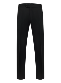 Smoking pantalon van scheerwol | Zwart