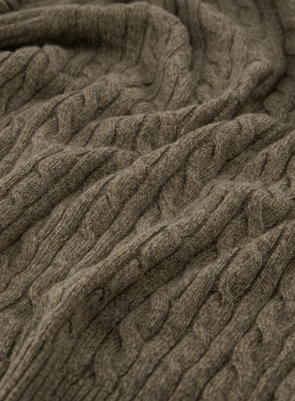 Half-zip trui van cashmere | FULL_WIDTH | Bruin