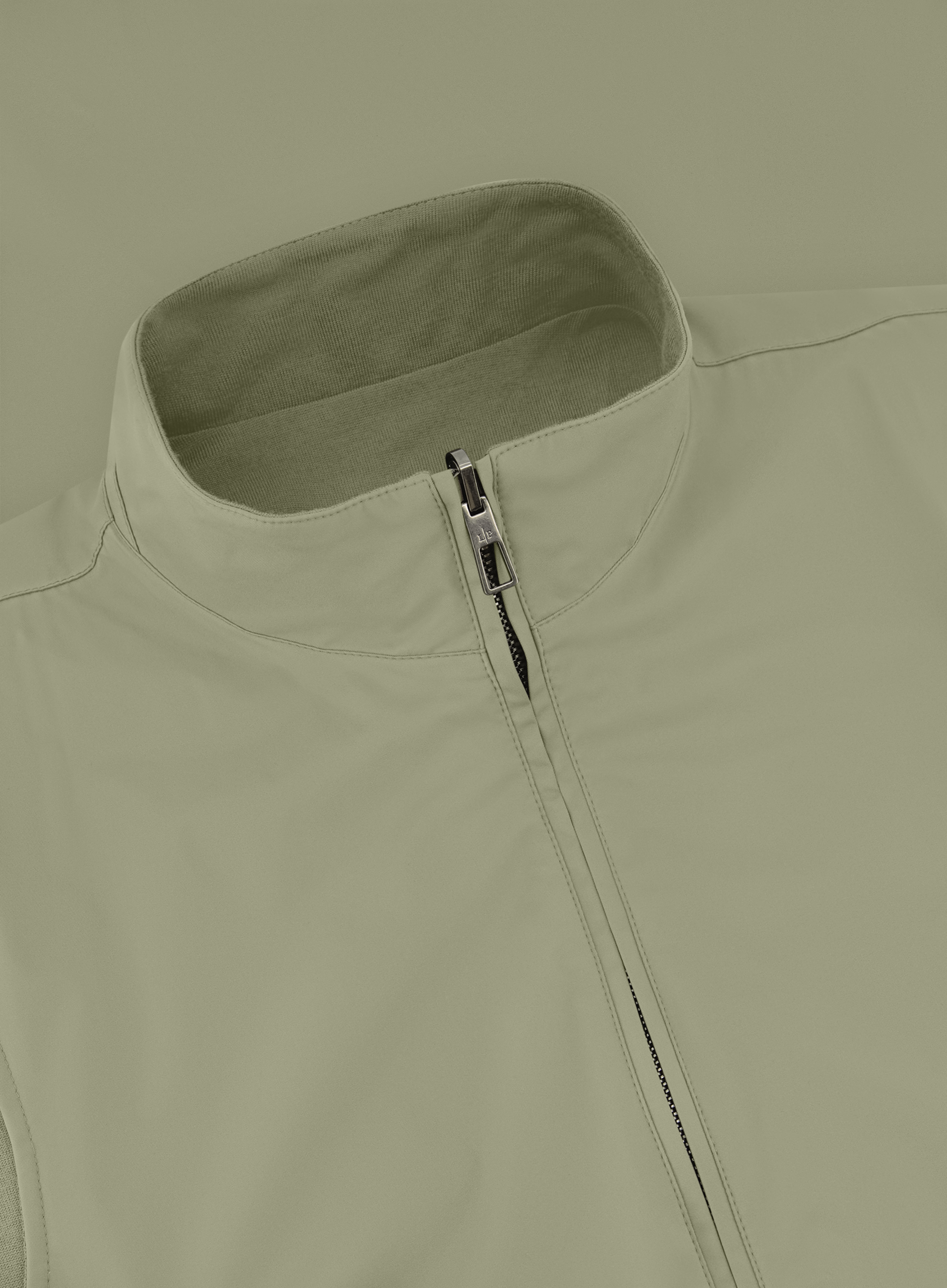 Reversible bodywarmer van wol | FULL_WIDTH | Groen