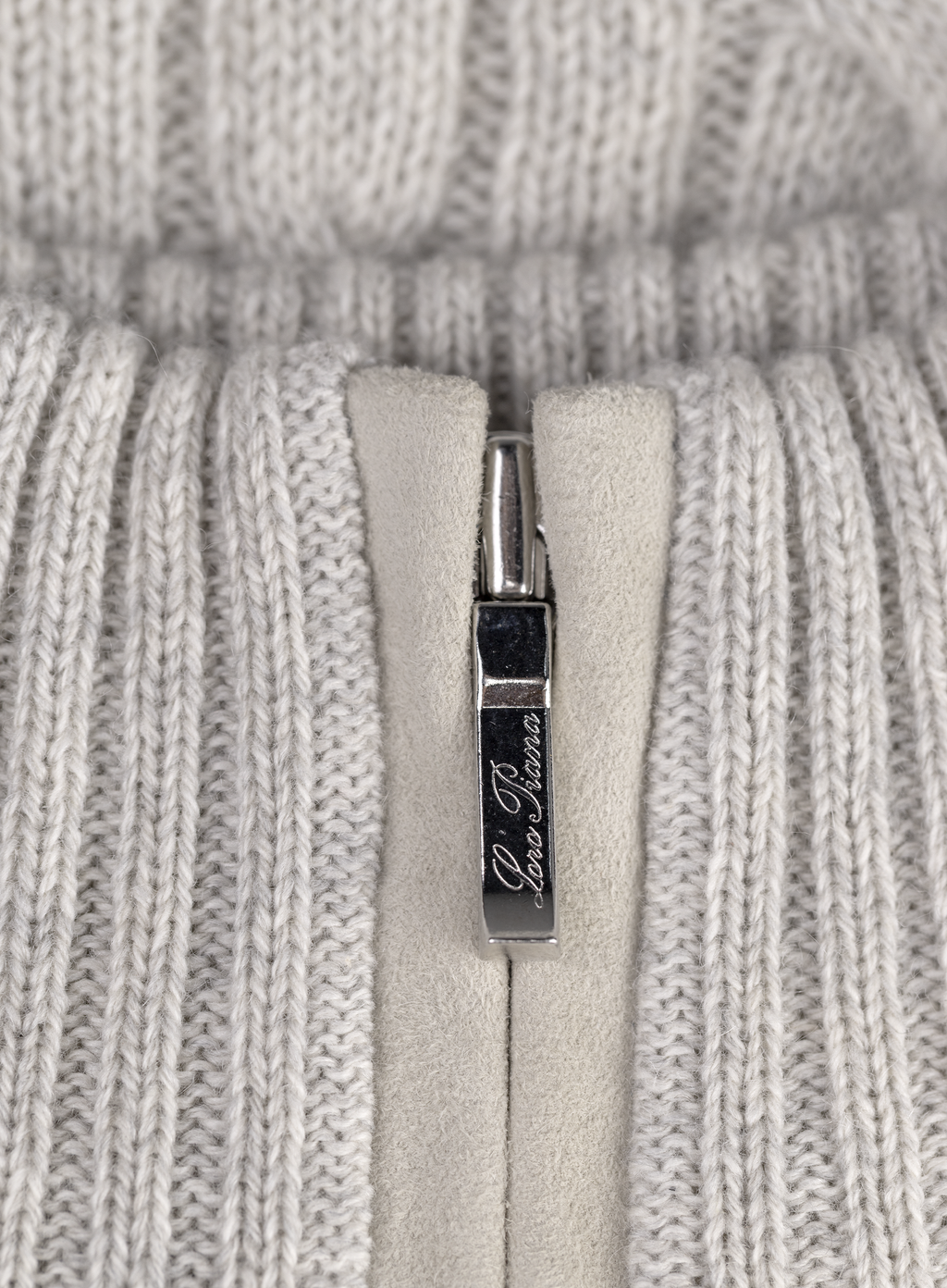 Half-zip trui van cashmere | FULL_WIDTH | L.Grijs